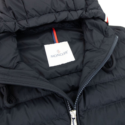 Moncler Eus Short Down Jacket Navy