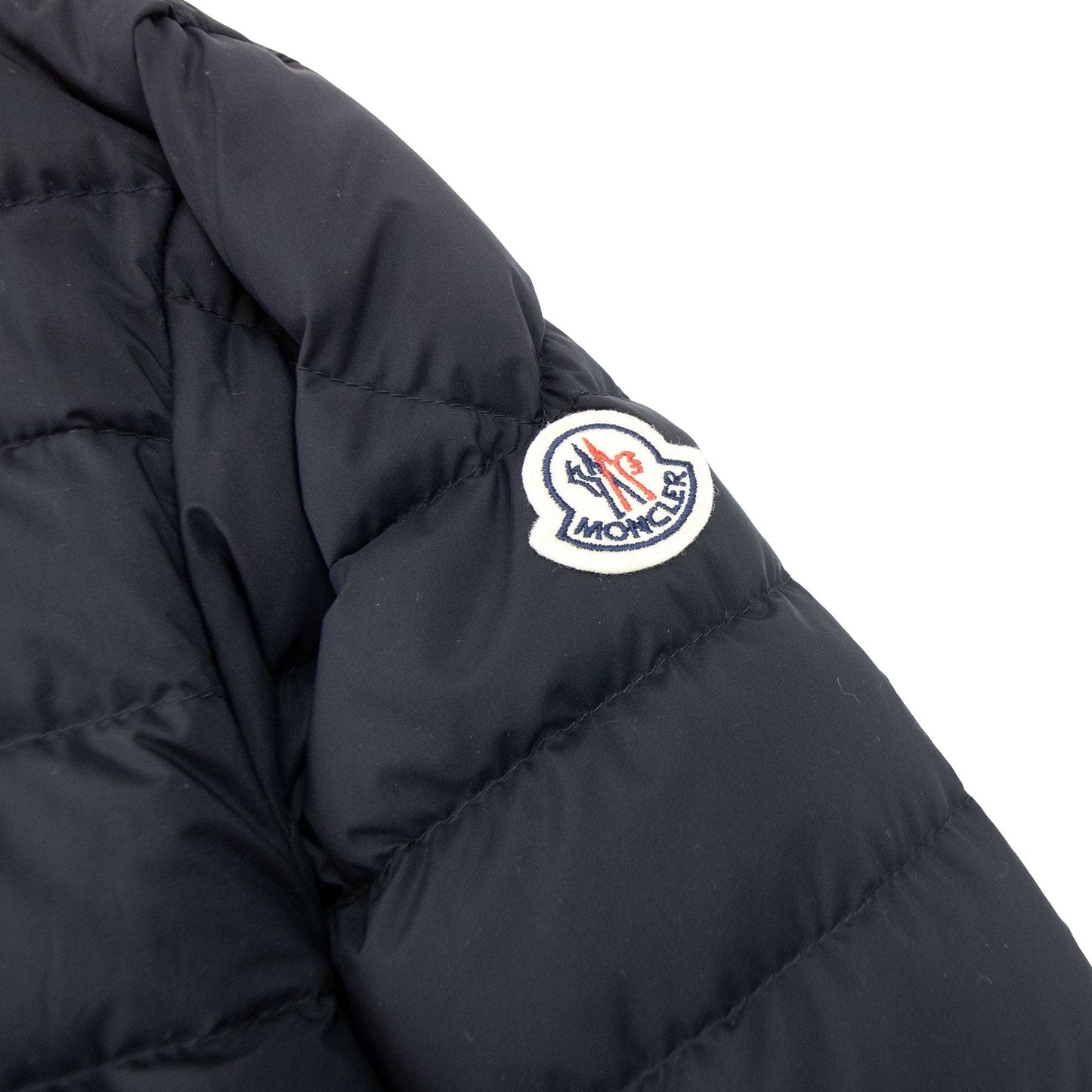 Moncler Eus Short Down Jacket Navy