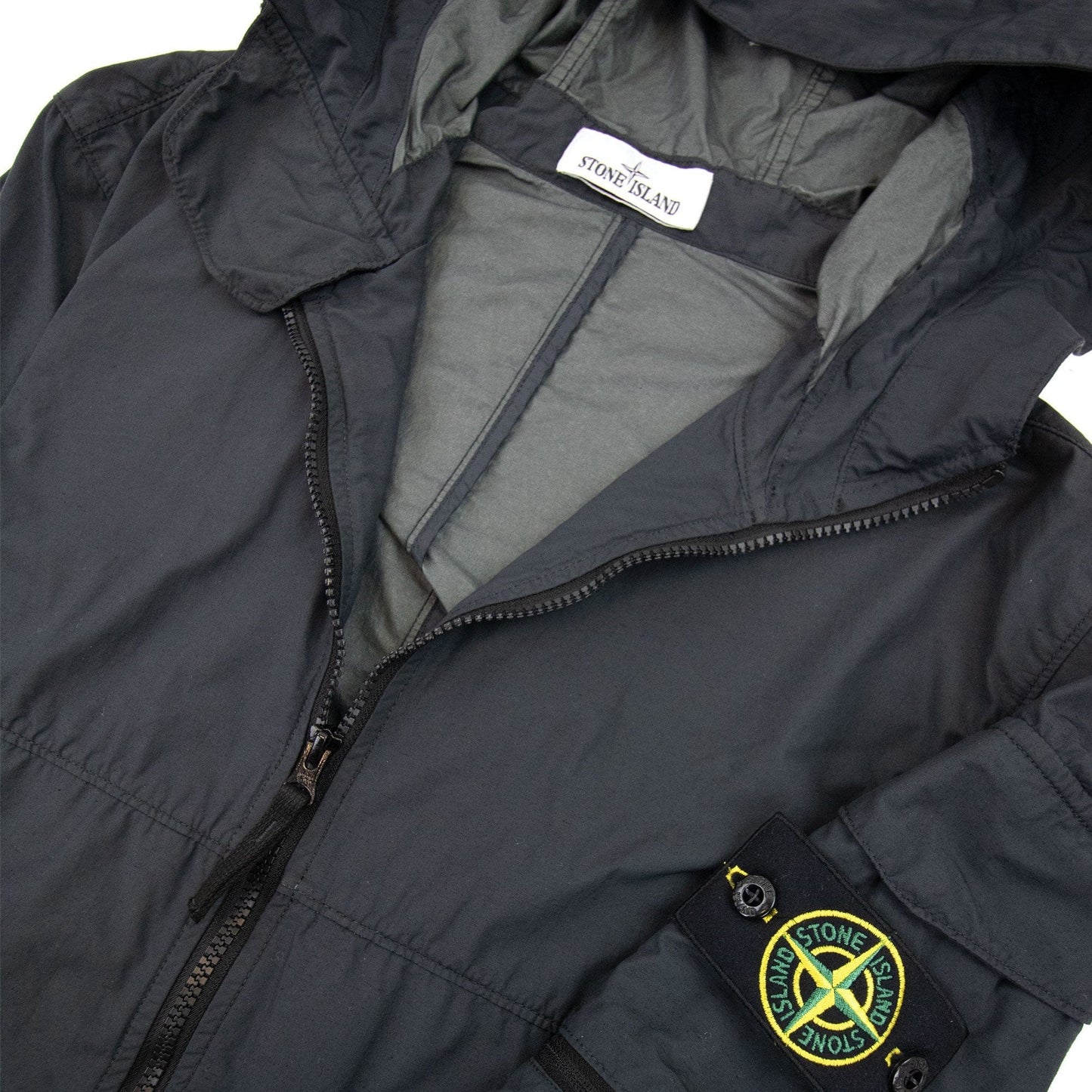 Stone Island 40632 Naslan Light Watro Garment Dyed Grey