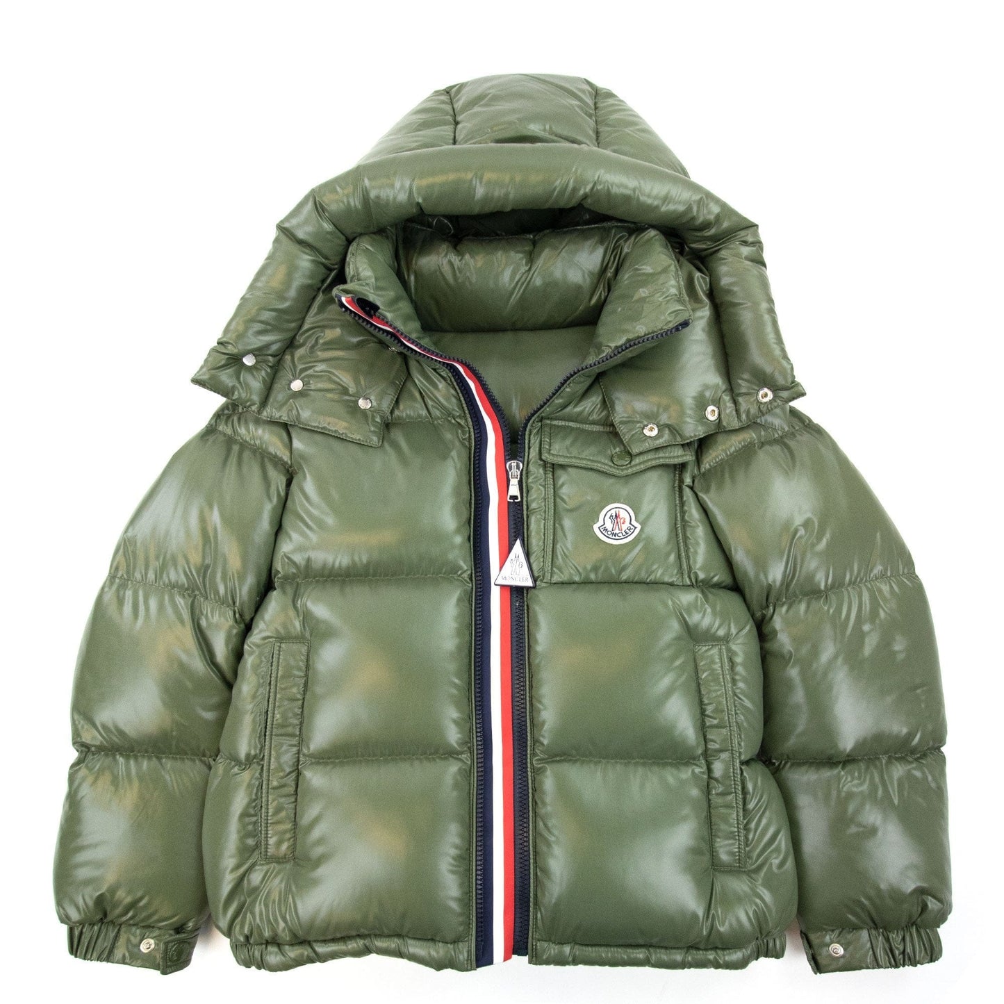Moncler Junior Montbeliard Down Jacket Green 89a