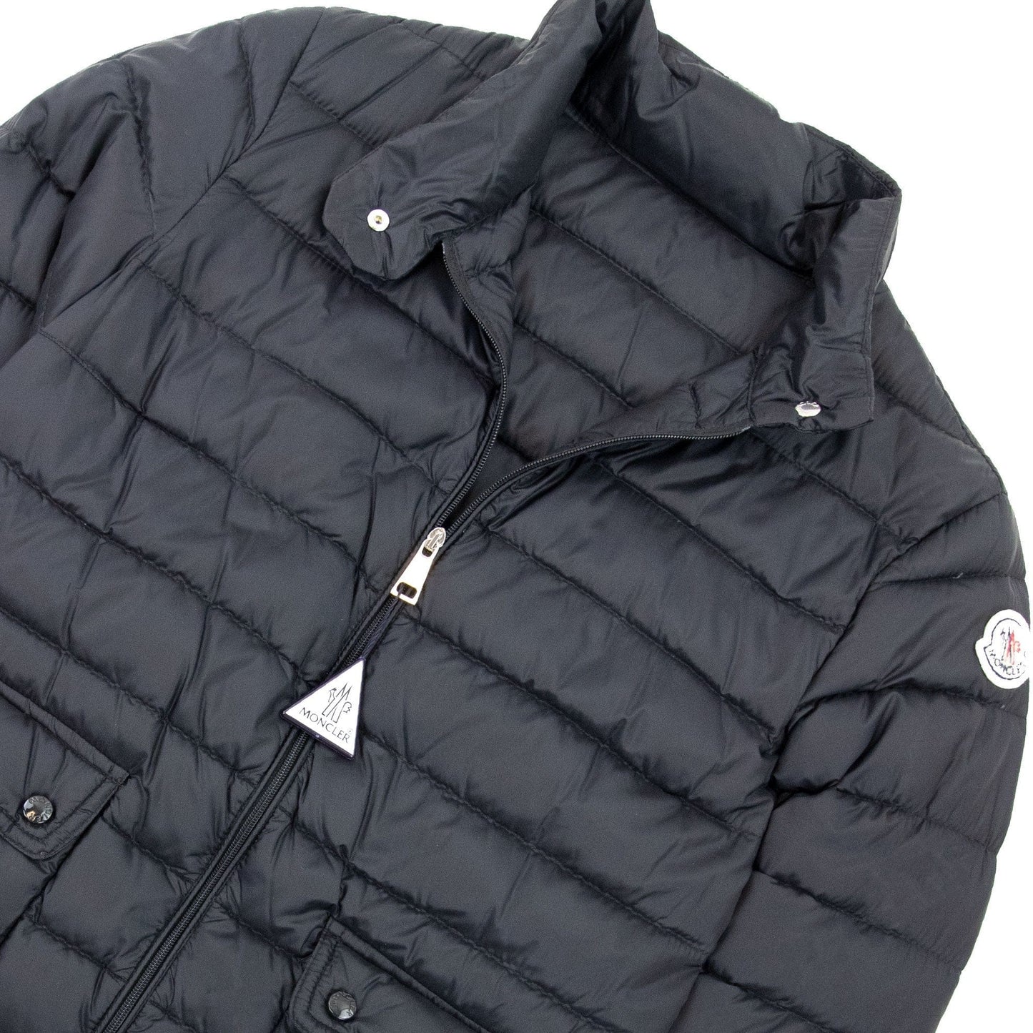 Moncler Junior Lans Puffa Jacket Black 999