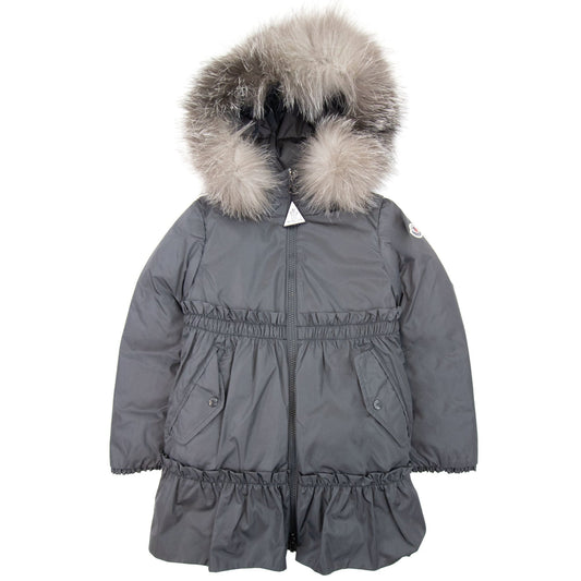 Moncler Junior Tourterelle Down Jacket Grey 927