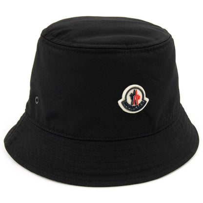 Moncler Cotton Bucket Hat Black 999
