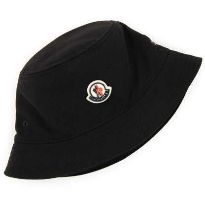 Moncler Cotton Bucket Hat Black 999