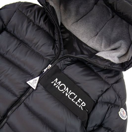 Moncler Junior Aiton Puffa Jacket Black