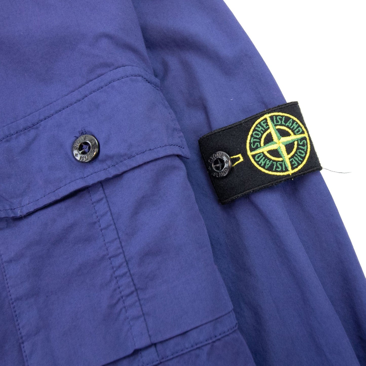 Stone Island Junior 10301 Long Sleeve Shirt Blue V0026