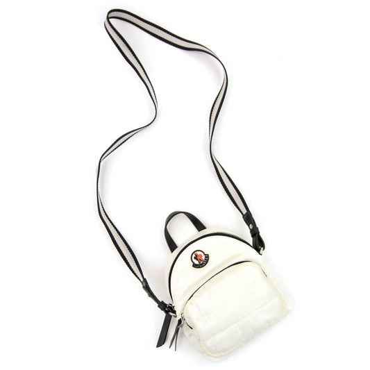 Moncler Women Kilia Small Backpack Off White 034