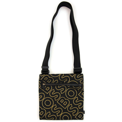 Hugo Boss Catch Ln Outline Logo Envelope Bag Black 001