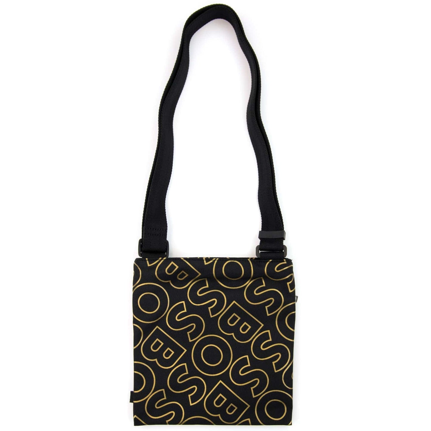 Hugo Boss Catch Ln Outline Logo Envelope Bag Black 001
