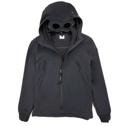 Cp Company Undersixteen Soft Shell Google Jacket Navy 888