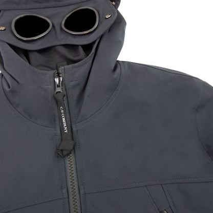 Cp Company Undersixteen Soft Shell Google Jacket Navy 888