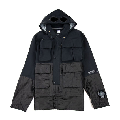 Cp Company W098a Gore Tex 3l Infinium Mixed La 500 Miglia Jac Black 999
