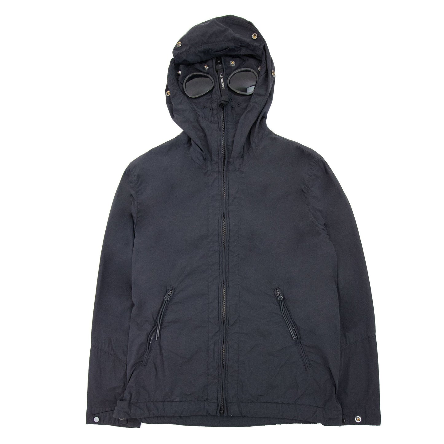 Cp Company Undersixteen Chrome Hoodied Goggle Jacket Navy 888