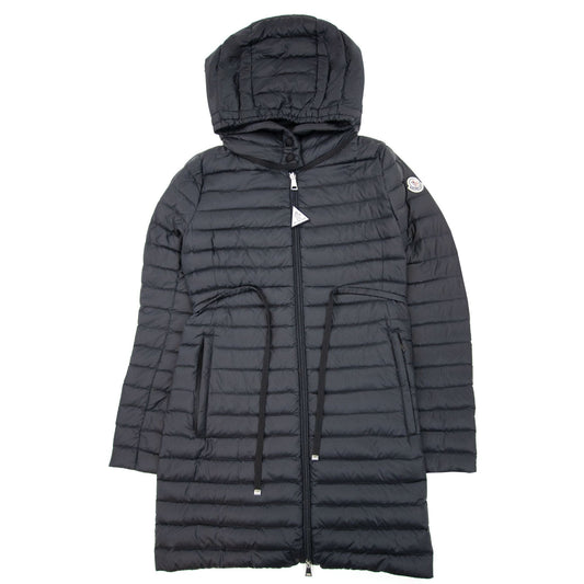 Moncler Barbel Long Down Jacket Black 999
