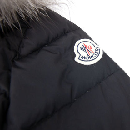 Moncler Abelle Long Parka Coat in Black