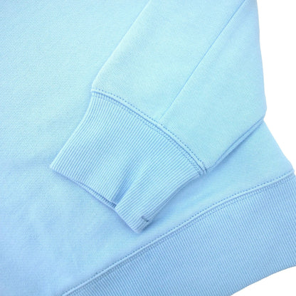 Cp Company Diagonal Raised Fleece Lens Crew Sweatshirt Sky Blue 832