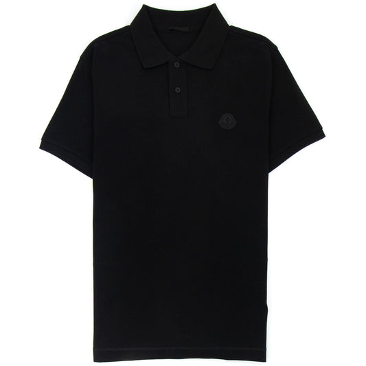 Moncler Logo Polo Shirt Black 999