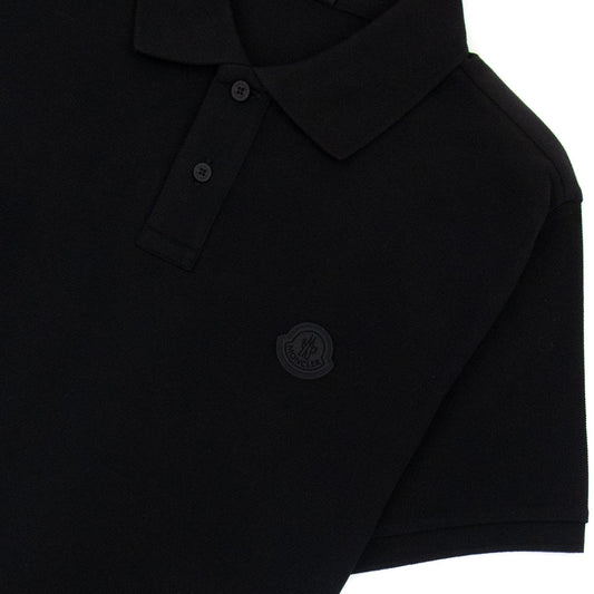 Moncler Logo Polo Shirt Black 999