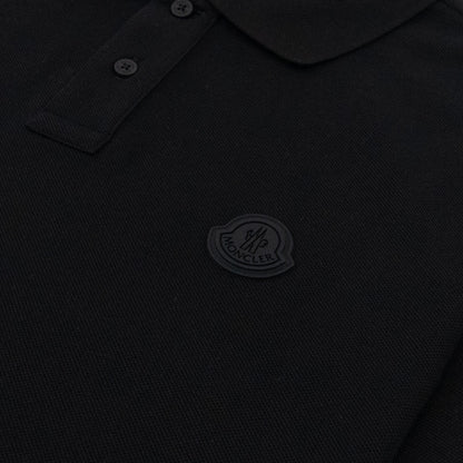 Moncler Logo Polo Shirt Black 999