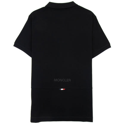 Moncler Logo Polo Shirt Black 999