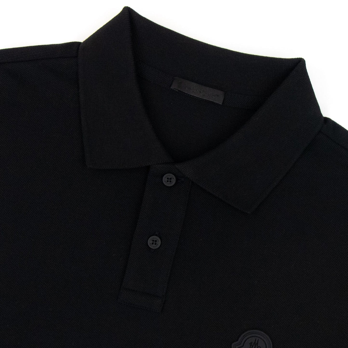 Moncler Logo Polo Shirt Black 999
