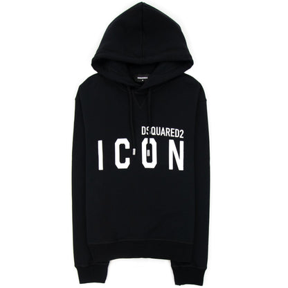Dsquared2 D2 Icon Hoodie Black