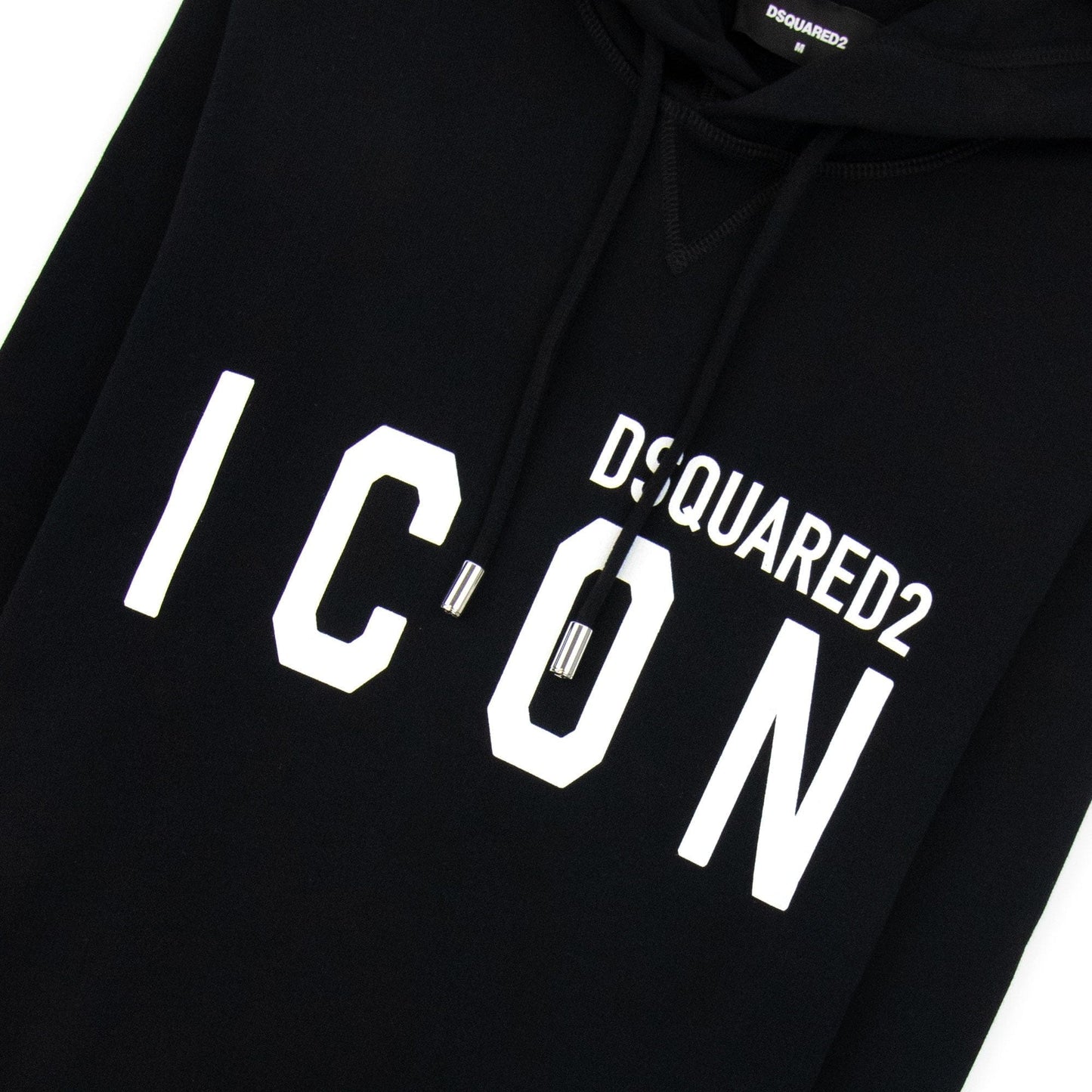 Dsquared2 D2 Icon Hoodie Black