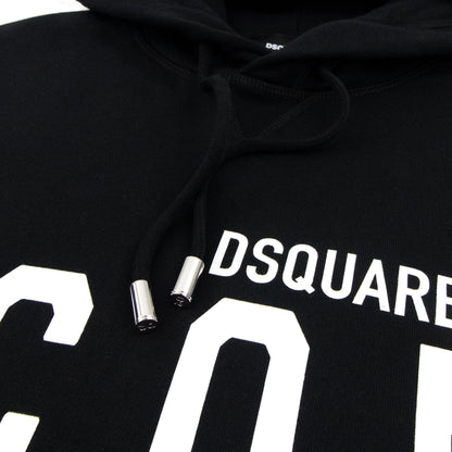 Dsquared2 D2 Icon Hoodie Black