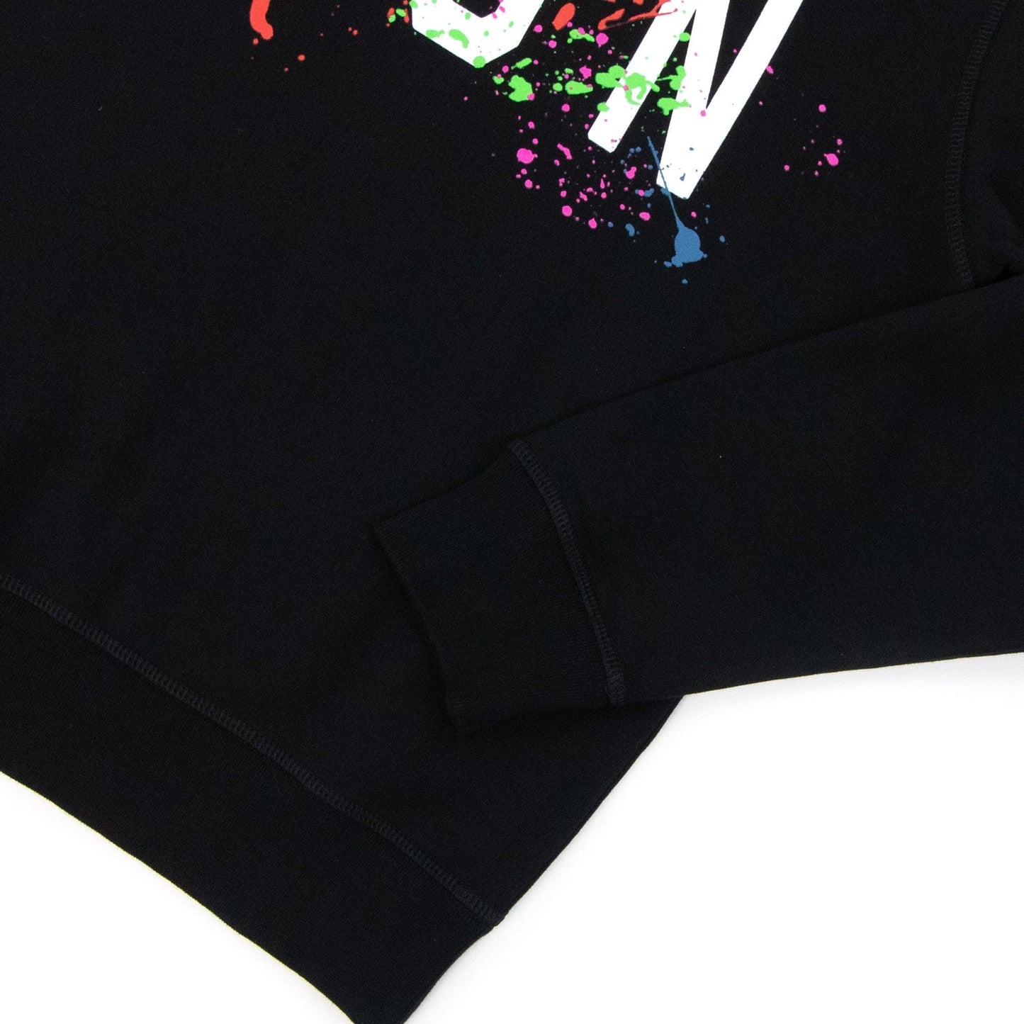 Dsquared2 Icon Splatter Hoodie Black