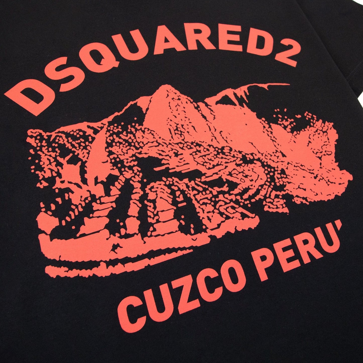 Dsquared2 D2 Cuzco Cool Tee Black