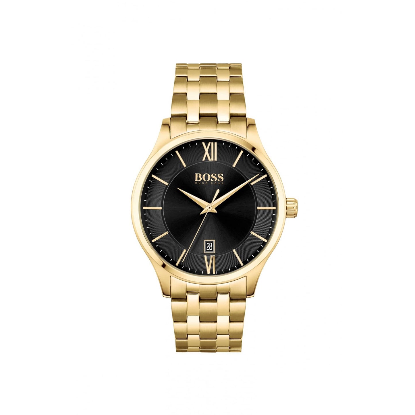 Hugo Boss Elite Gold Plated Watch Gold Plated