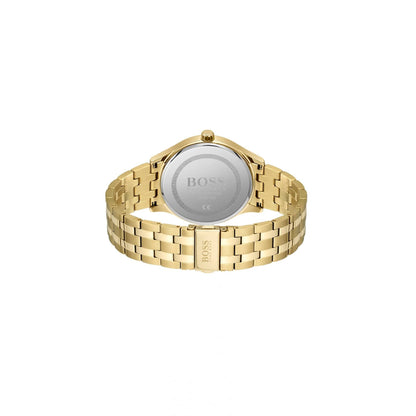 Hugo Boss Elite Gold Plated Watch Gold Plated