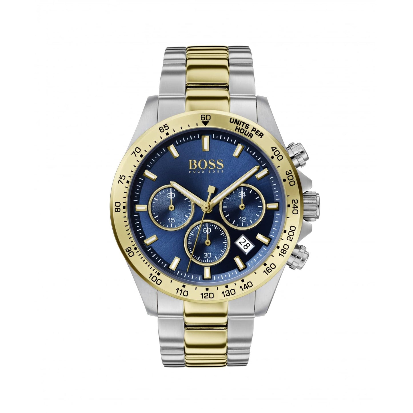 Hugo Boss Hero Two Tone Stainless Watch Stainless Steel