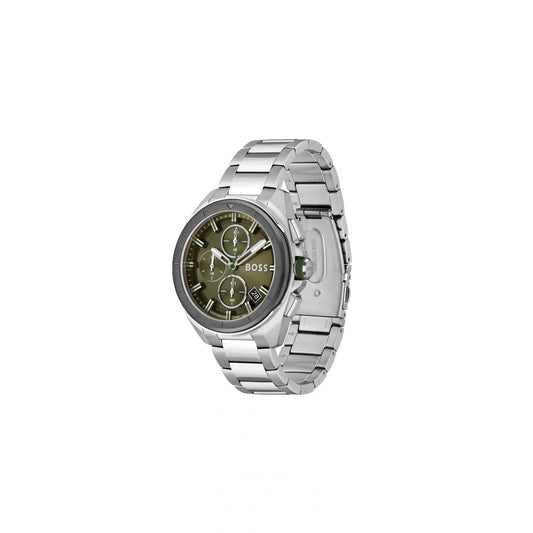 Hugo Boss Volane Green Face Watch Green