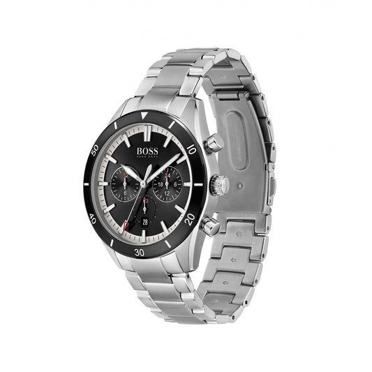 Hugo Boss Santiago Stainless Watch Black