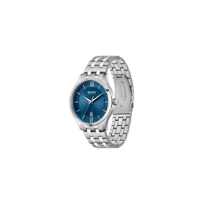 Hugo Boss Elite Quartz Calendar Watch Stainless Steel