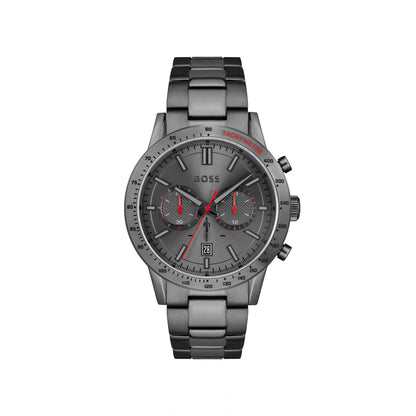 Hugo Boss Allure Plated Grey Steel Watch Grey