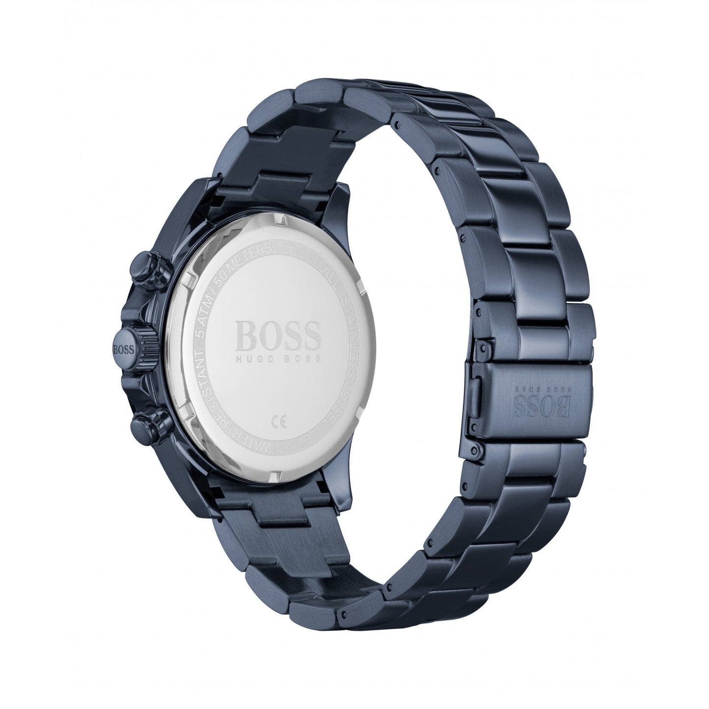 Hugo Boss Hero Blue Plated Steel Watch Blue