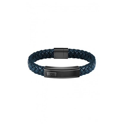 Hugo Boss Magnetic Twill Bracelet Navy