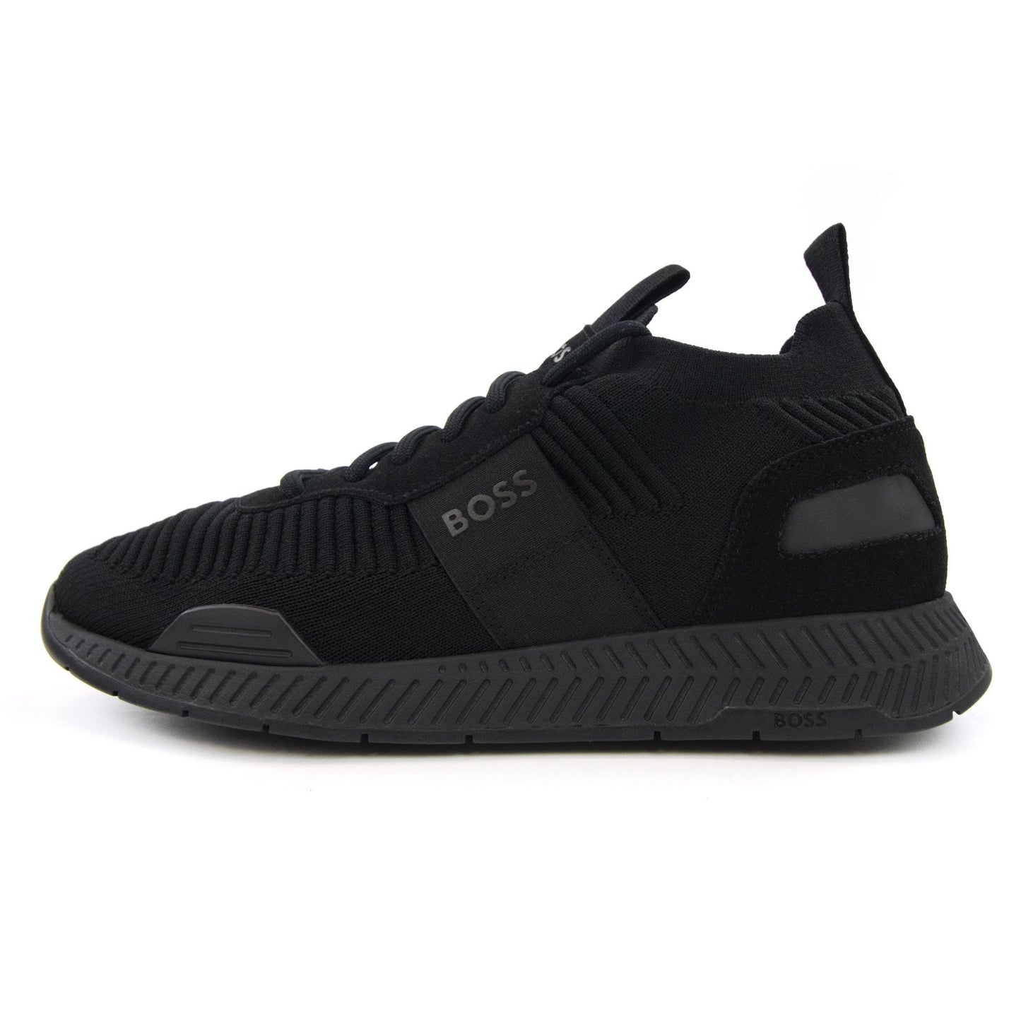Hugo Boss Mesh Sock Runner Black