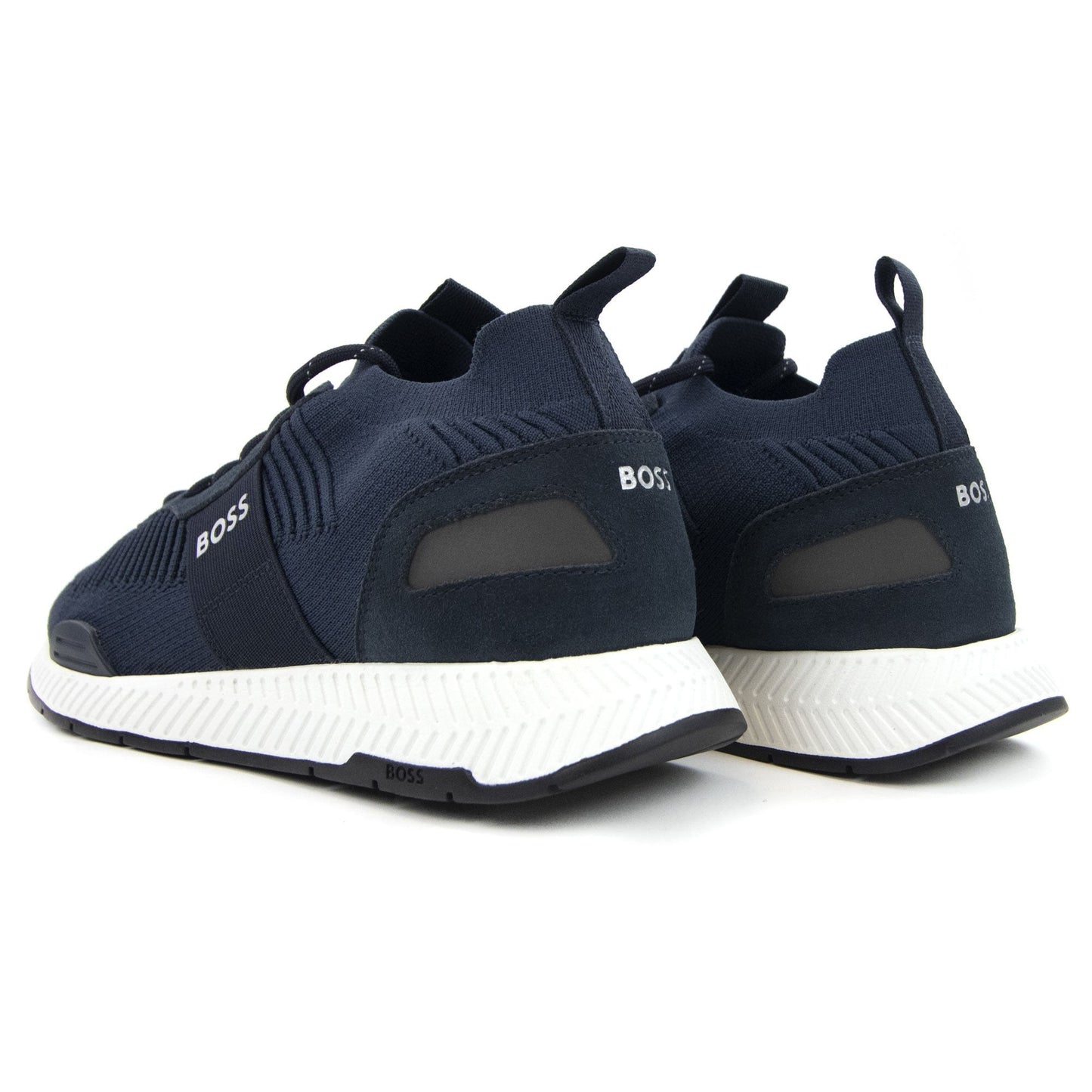 Hugo Boss Mesh Sock Runner Navy