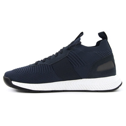Hugo Boss Mesh Sock Runner Navy