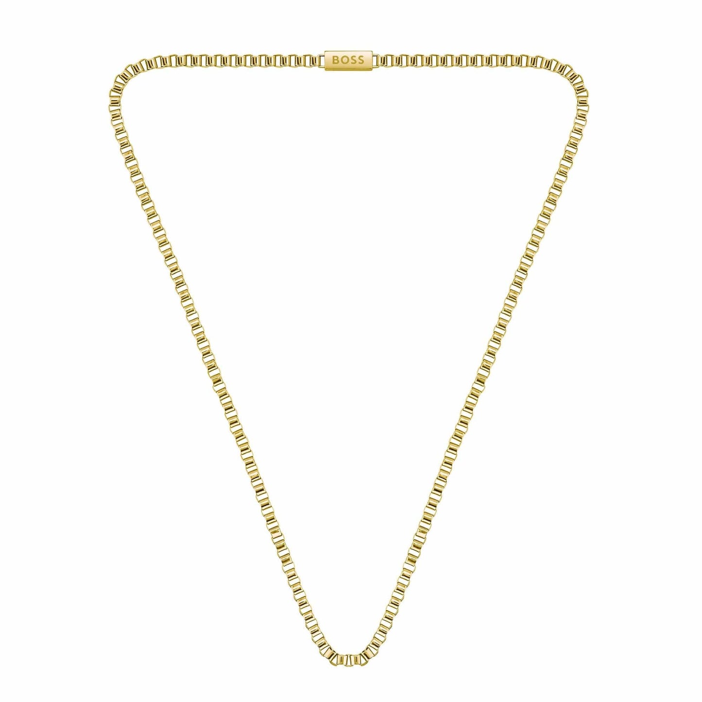 Hugo Boss Mens Magnetic Necklace Gold
