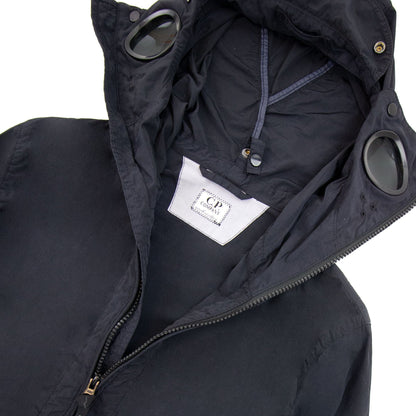 Cp Company Undersixteen Chrome Hoodied Goggle Jacket Navy 888
