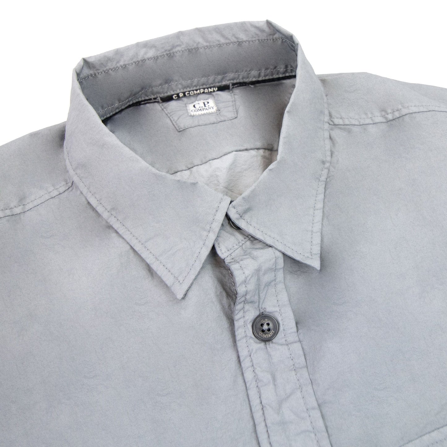 Cp Company Taylon L Nylon Overshirt Griffin Grey 937
