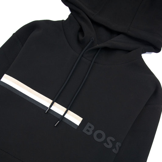 Hugo Boss Seeger 88 Zip Up Hoody Black 001