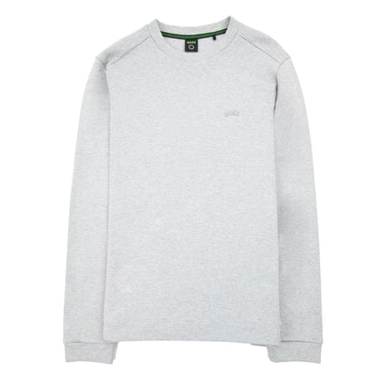 Hugo Boss Salbo Curved Logo Sweatshirt Grey 059