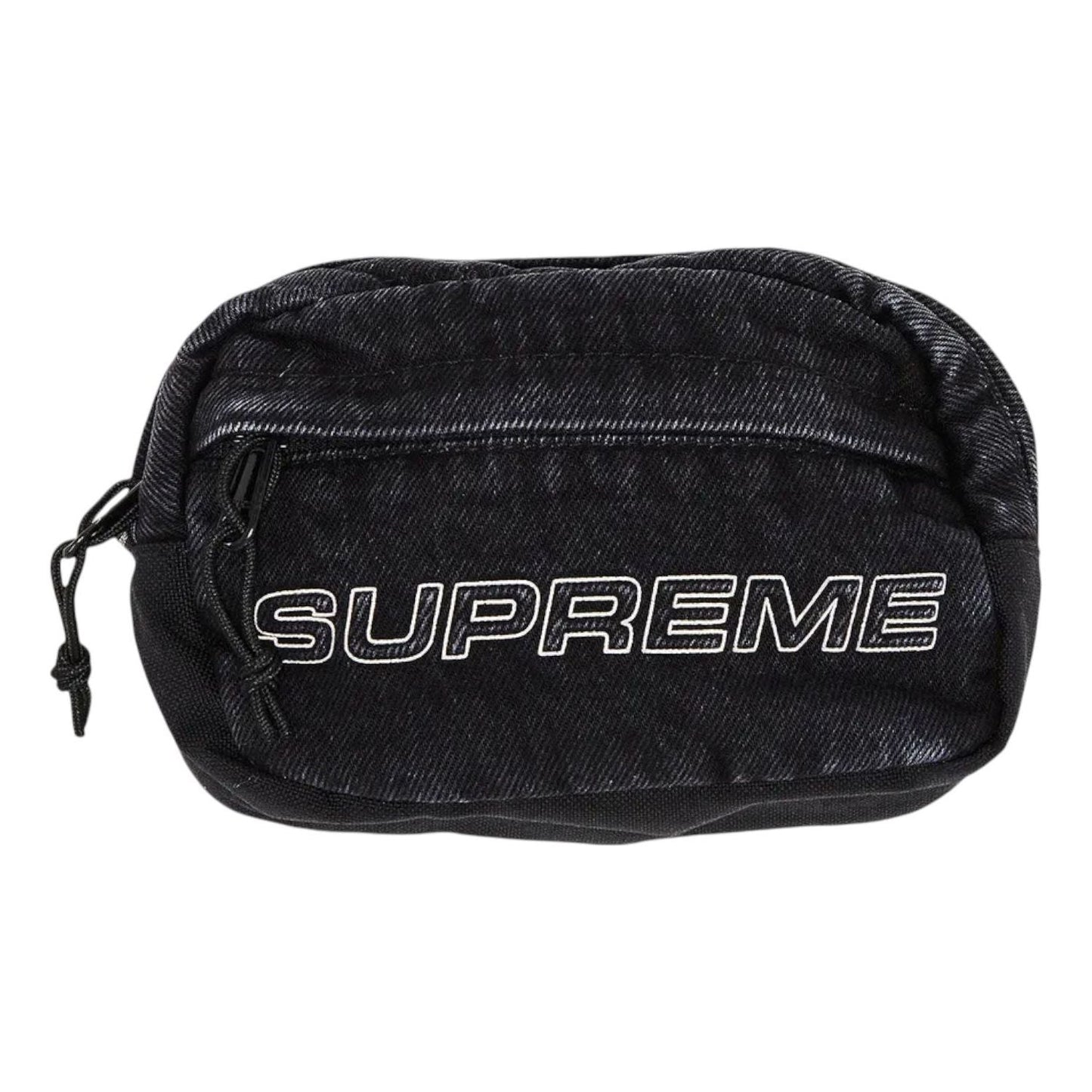 Supreme Denim Mini Shoulder Bag 'Black' FW25B6-BLACK