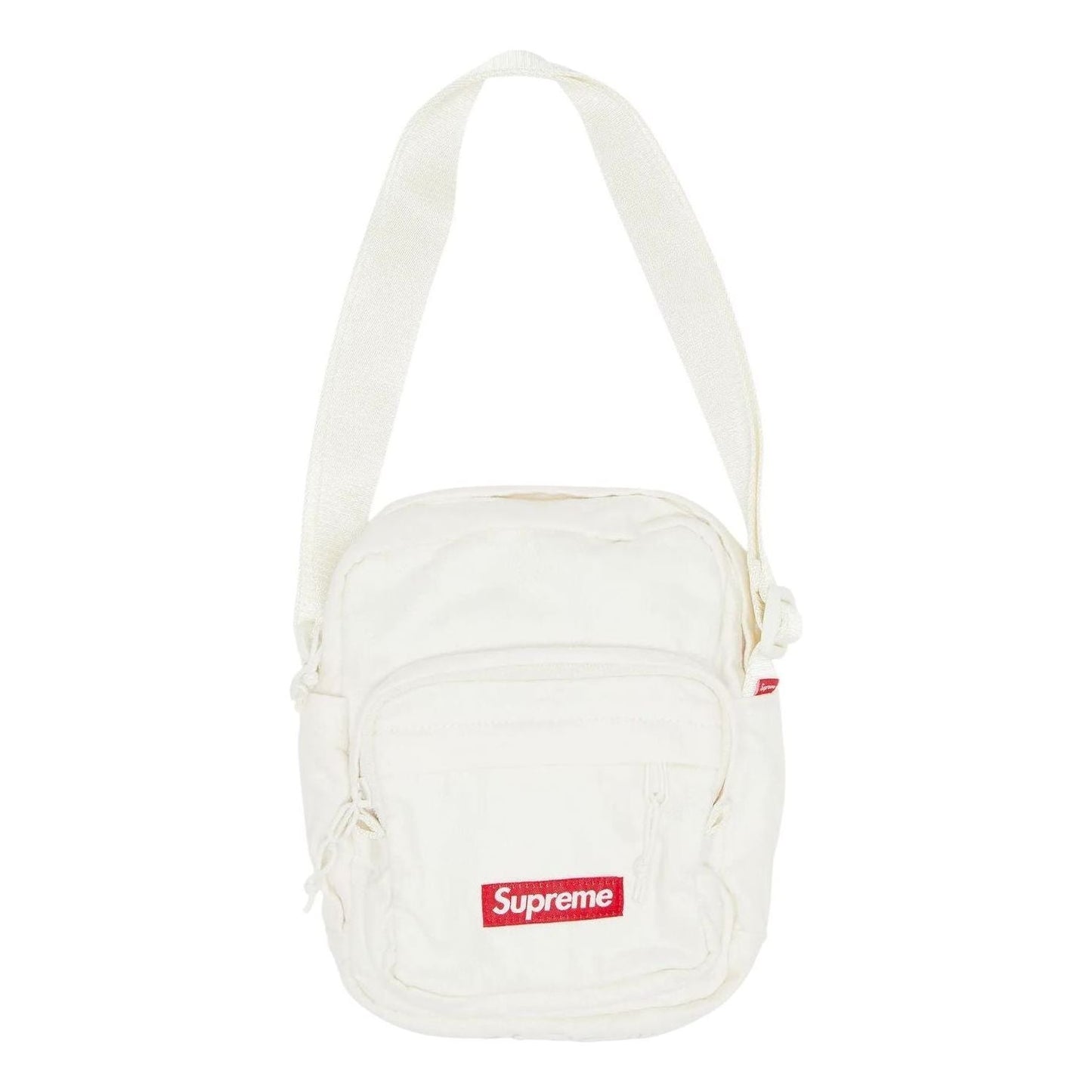 Supreme Denim Shoulder Bag 'White' FW25B4-WHITE