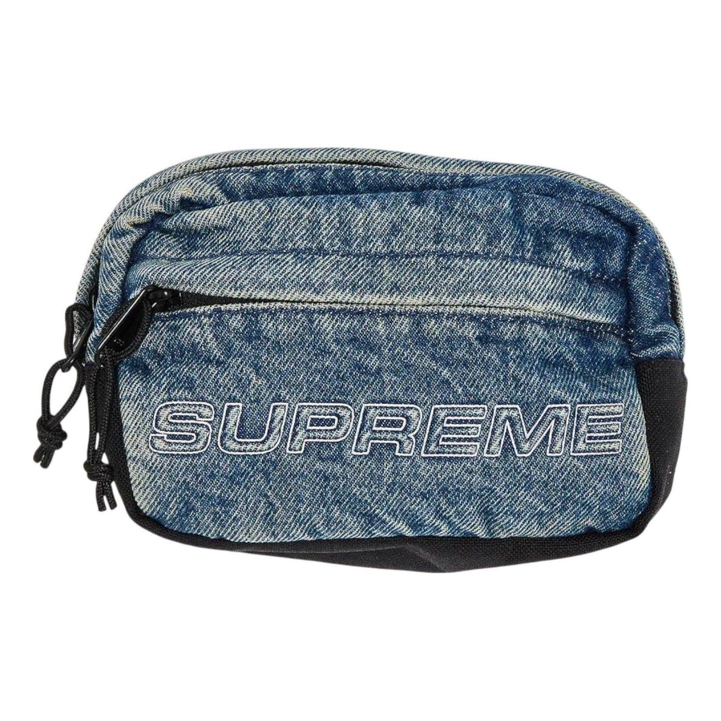 Supreme Denim Mini Shoulder Bag 'Washed Indigo' FW25B6-WASHED-INDIGO